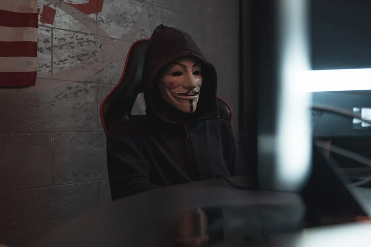 Kłódka na klawiaturze laptopa - symbol bezpieczeństwa haseł i 2FA